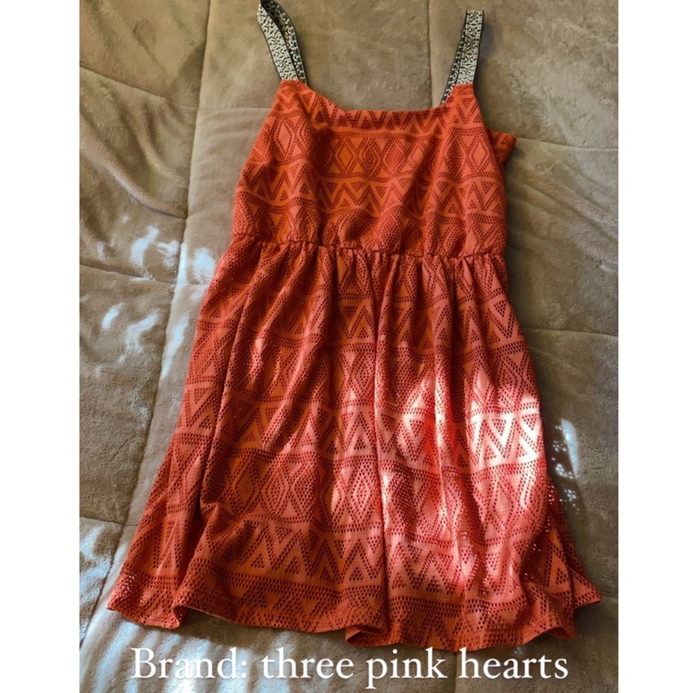 Orange dress